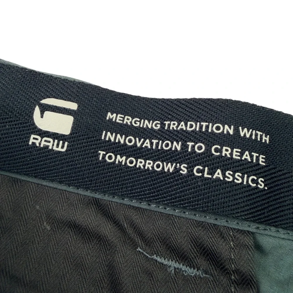G-Star RAW Balloon Cargo Relaxed Tapered Pants Graphite Grey Ripstop NWT 32x28 S